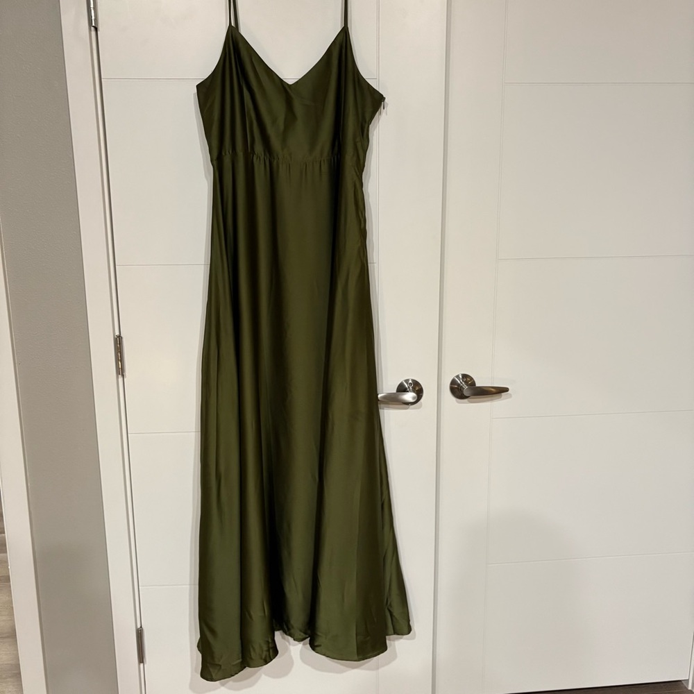 Show Me Your MuMu Sage Green Maxi Dress - Picture 3 of 11